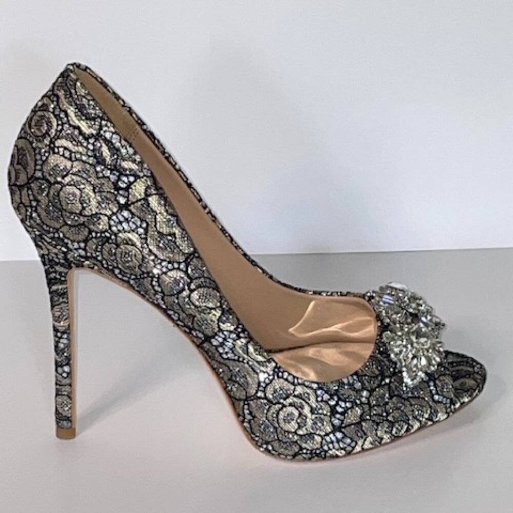 Badgley Mischka VANETIA II Open Toe Evening Pump